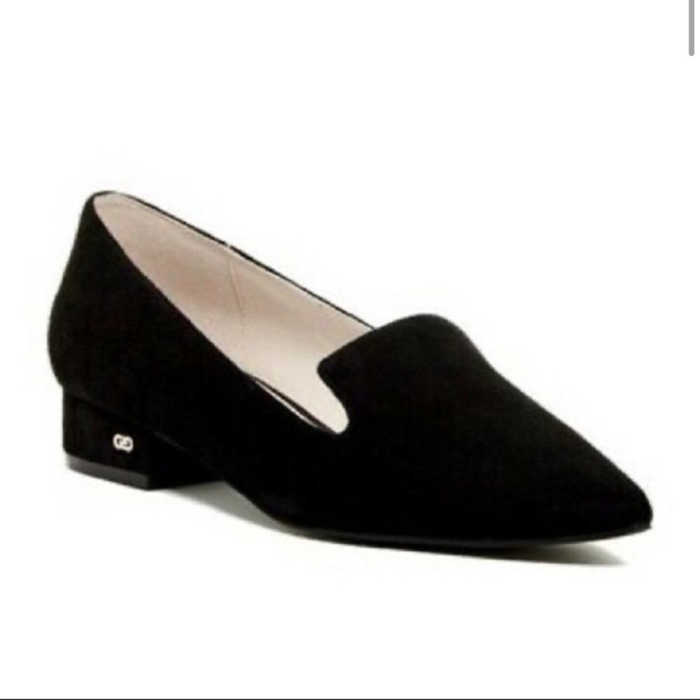 Cole Haan Alyssa Skimmer II Black Suede Worn Once